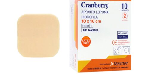 Apósito de Espuma Hidrófila 10X10 CJ X 10